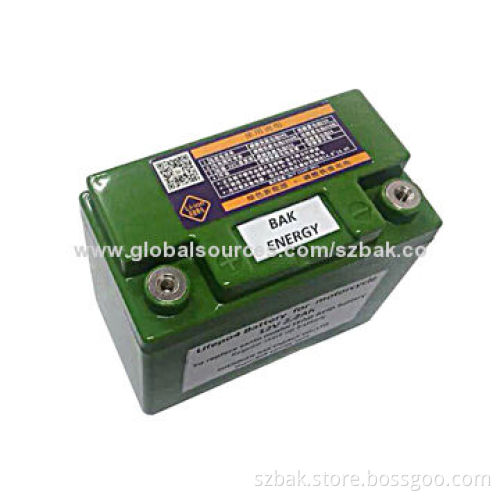 Motorcycle Starting Battery, LiFePO4 Battery Pack, 12.8V/3.3Ah, Replace Lead-acid BatteryNew